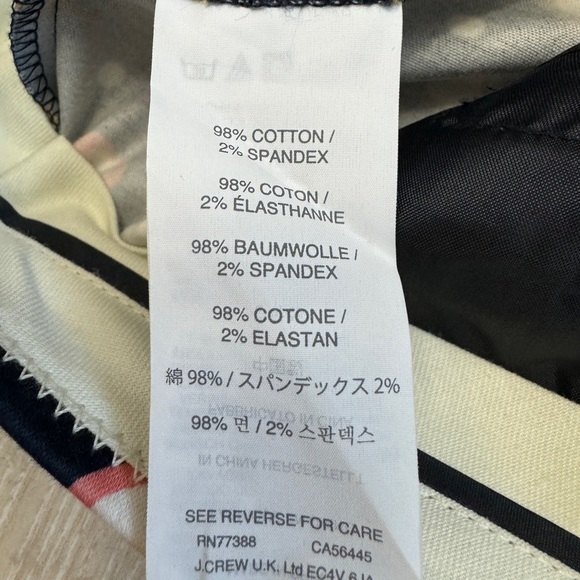 J. Crew Hearts Dots Novelty Shorts Blue Preppy size 0 - Picture 8 of 10